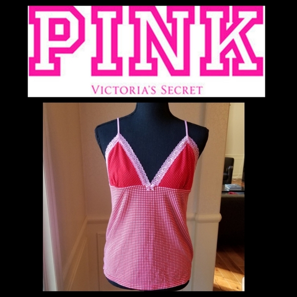 PINK Victoria's Secret Tops - PINK Victoria Secret spaghetti strap tank